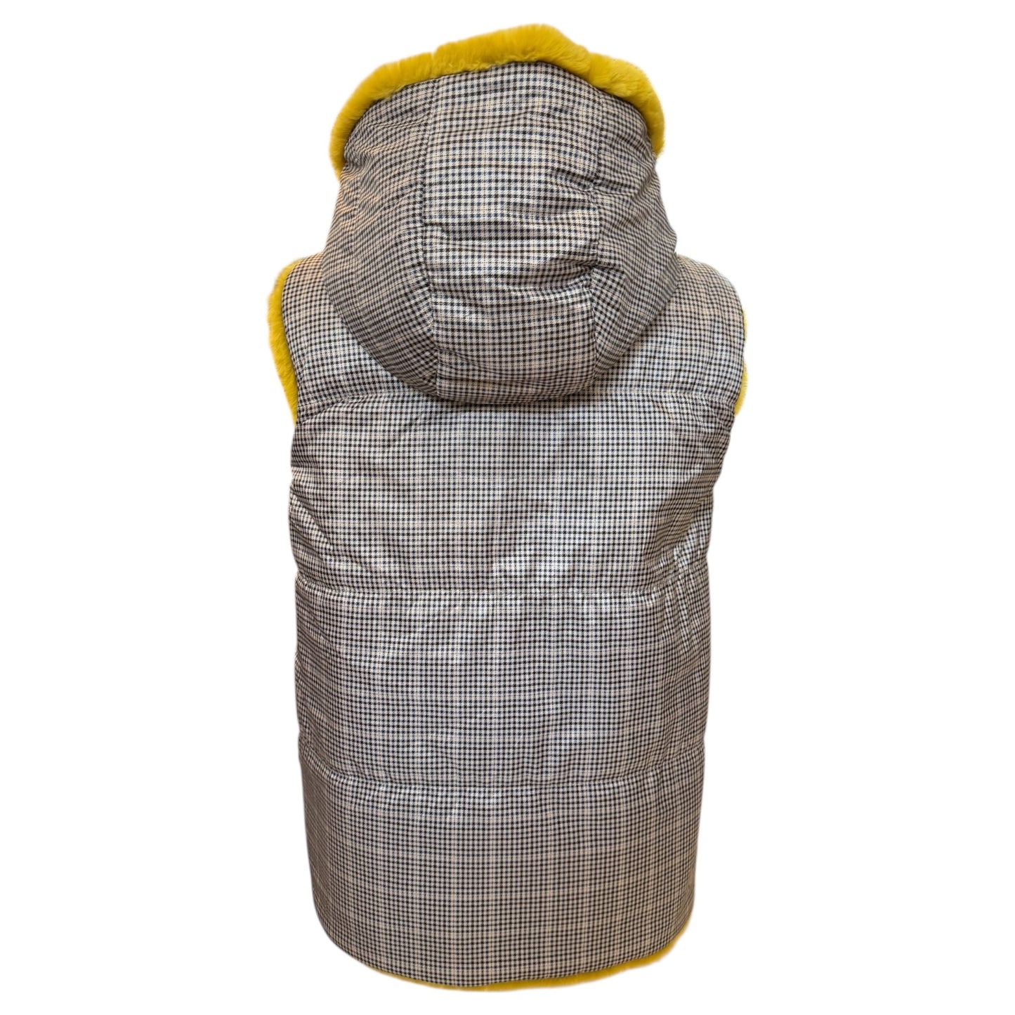 Marella Mustard Reversible Gilet - 10