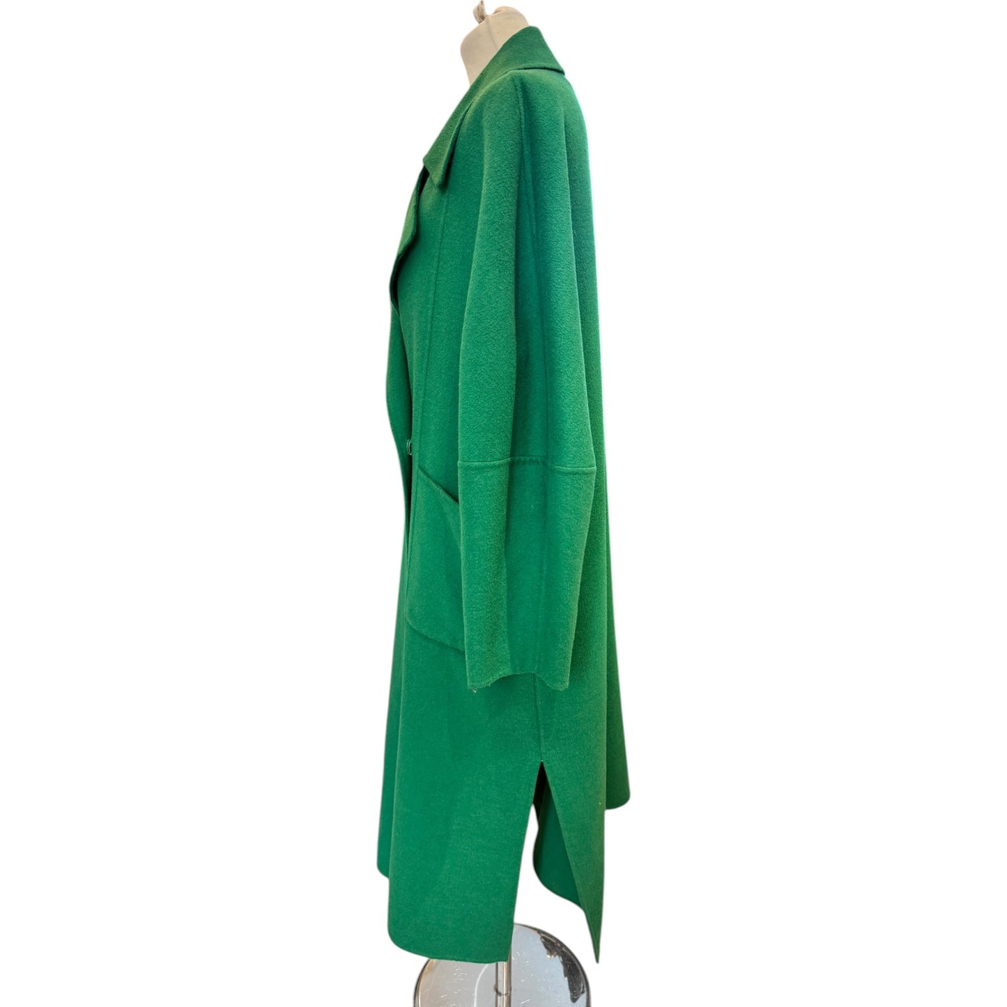 Riani Green Wool Blend Coat - 14/16