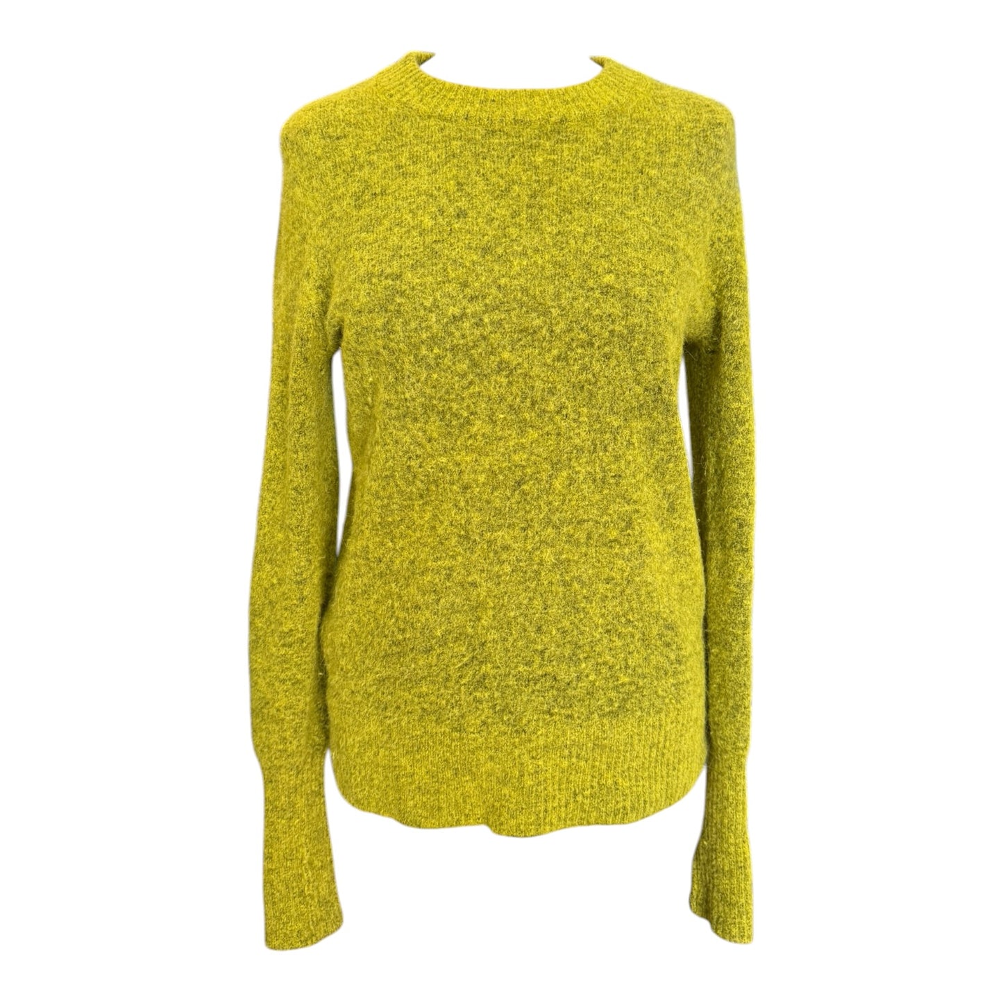 COS Lime Alpaca  and Wool Jumper - 8/10