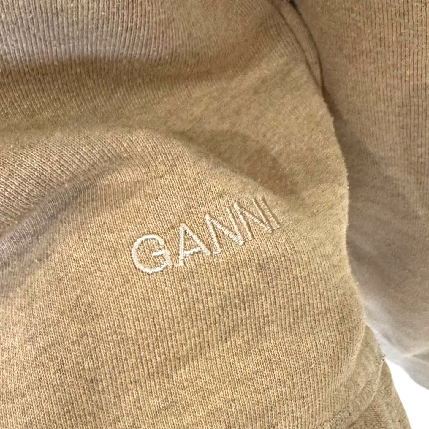 Ganni 'Isoli' Camel Sweater - 10/12