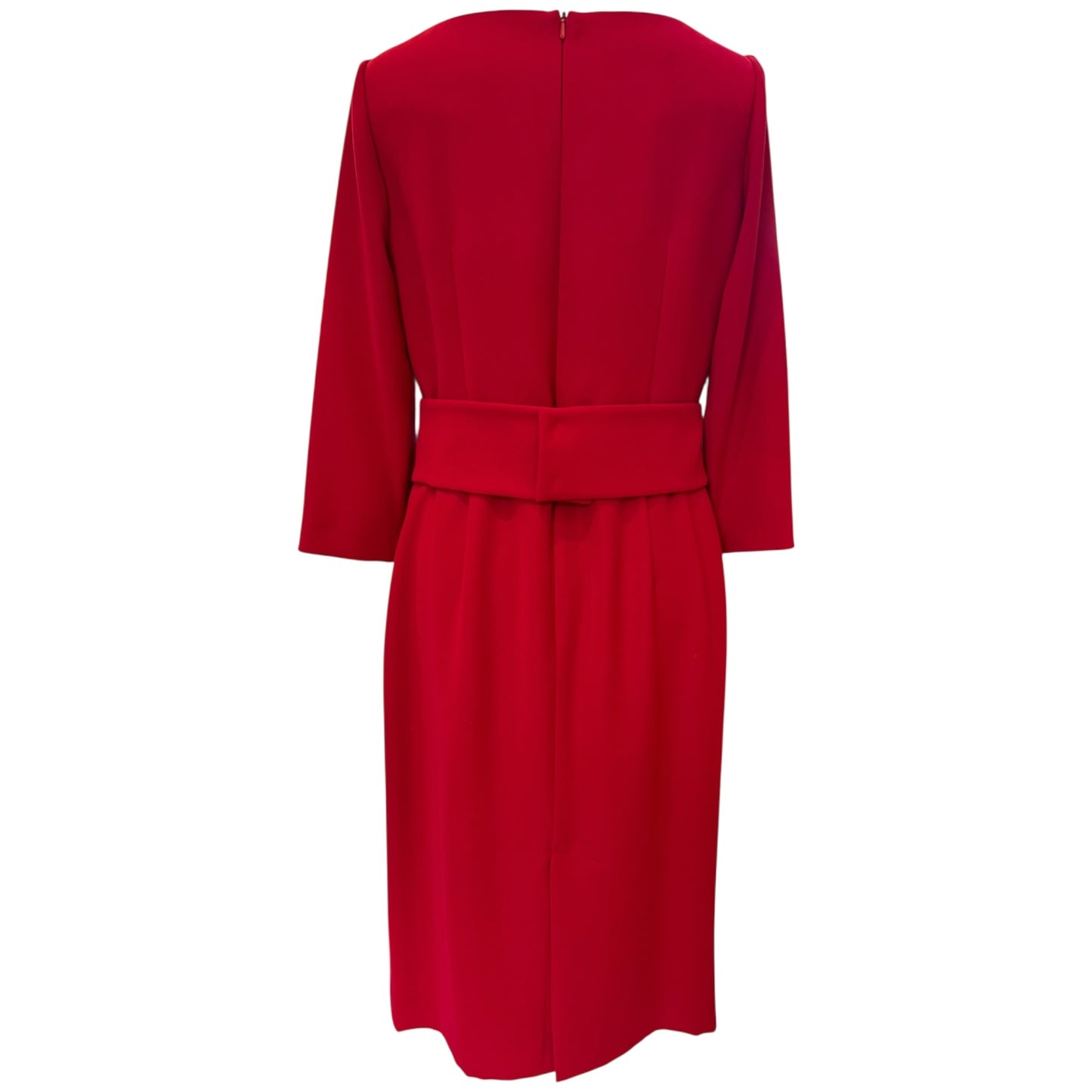 Moskada Red and Cream Dress - 10/12