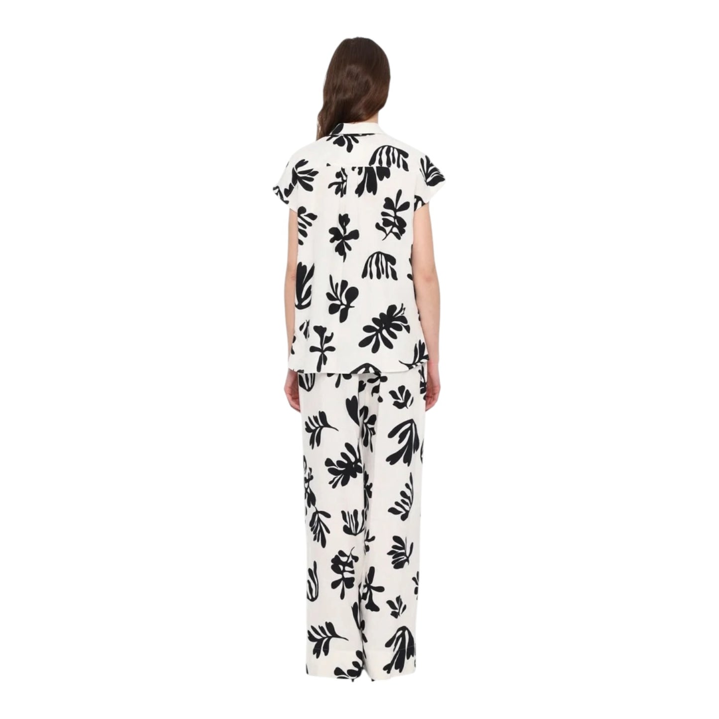 Marella Addotto White and Black Two Piece - 12