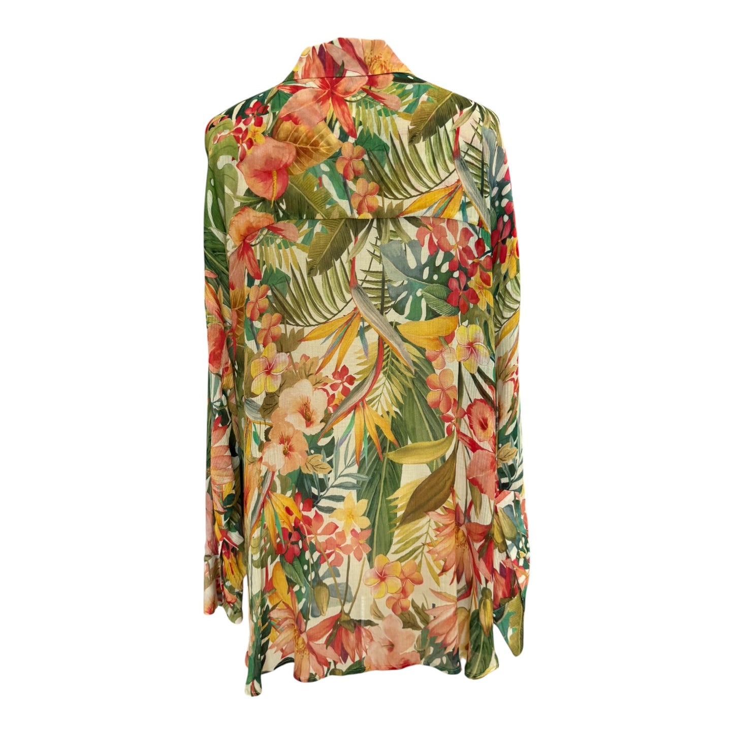 Momoni Floral Ruffle Shirt - 16