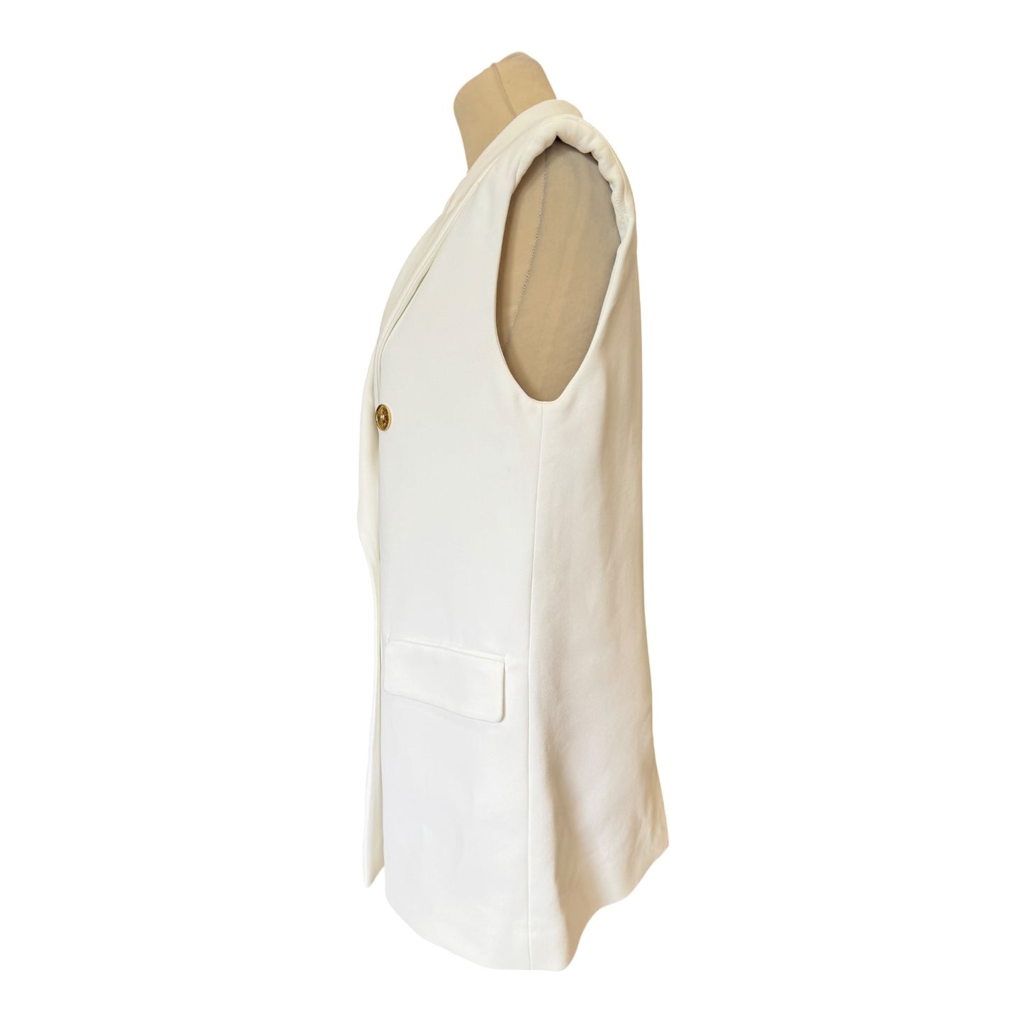 Moschino Couture White Blazer Gilet - 10/12