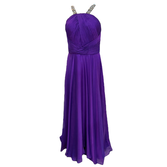 Diversity Purple Evening Dress - 10