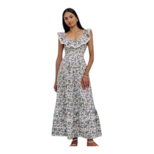 Pink City Prints Floral Sun Dress - 12