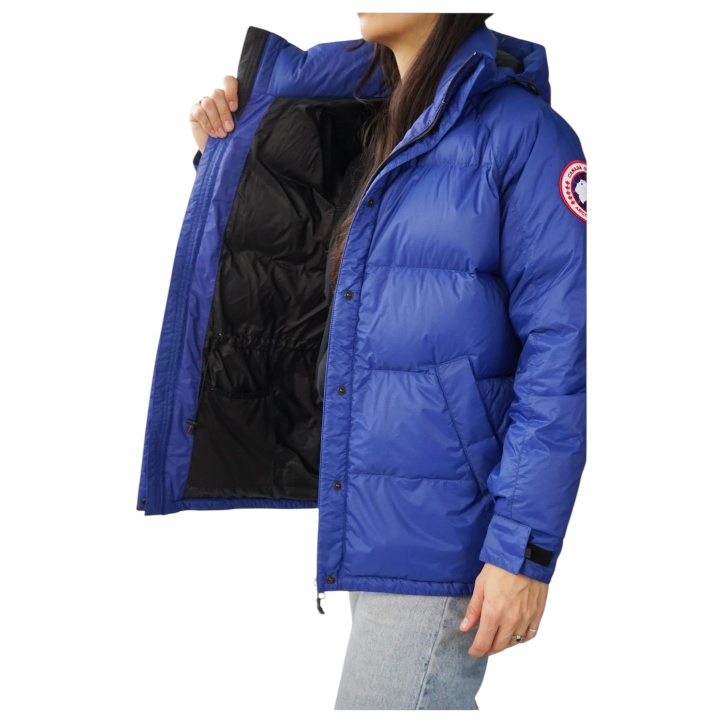 Canada Goose Blue Approach Down Puffer Jacket - 10/12