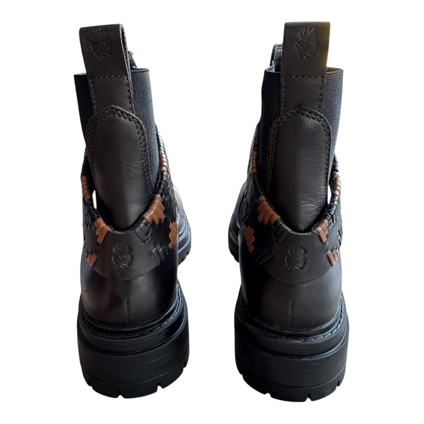 Osprey London Guildford Chelsea Leather Chocolate Boots - 39/6 - NEW
