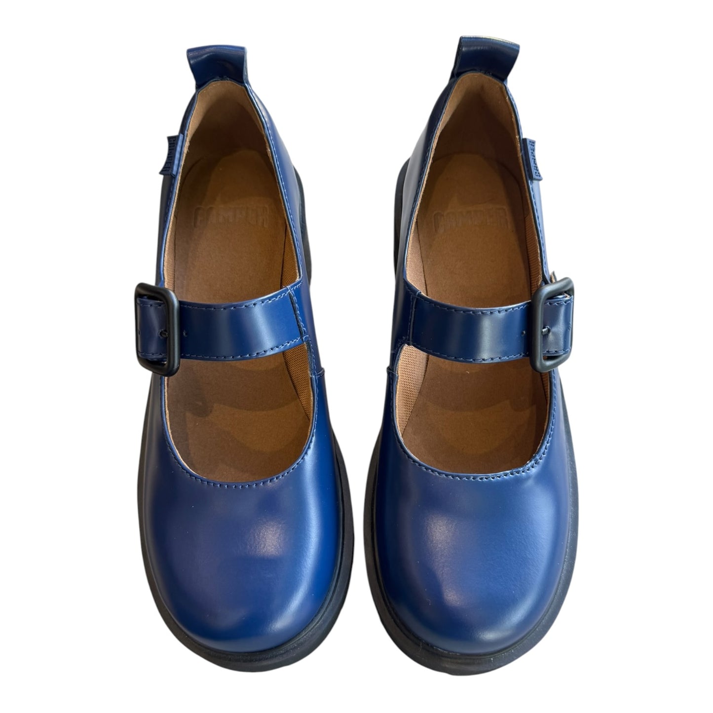 Camper Blue Milah Mary Jane Heels - 37 - NEW