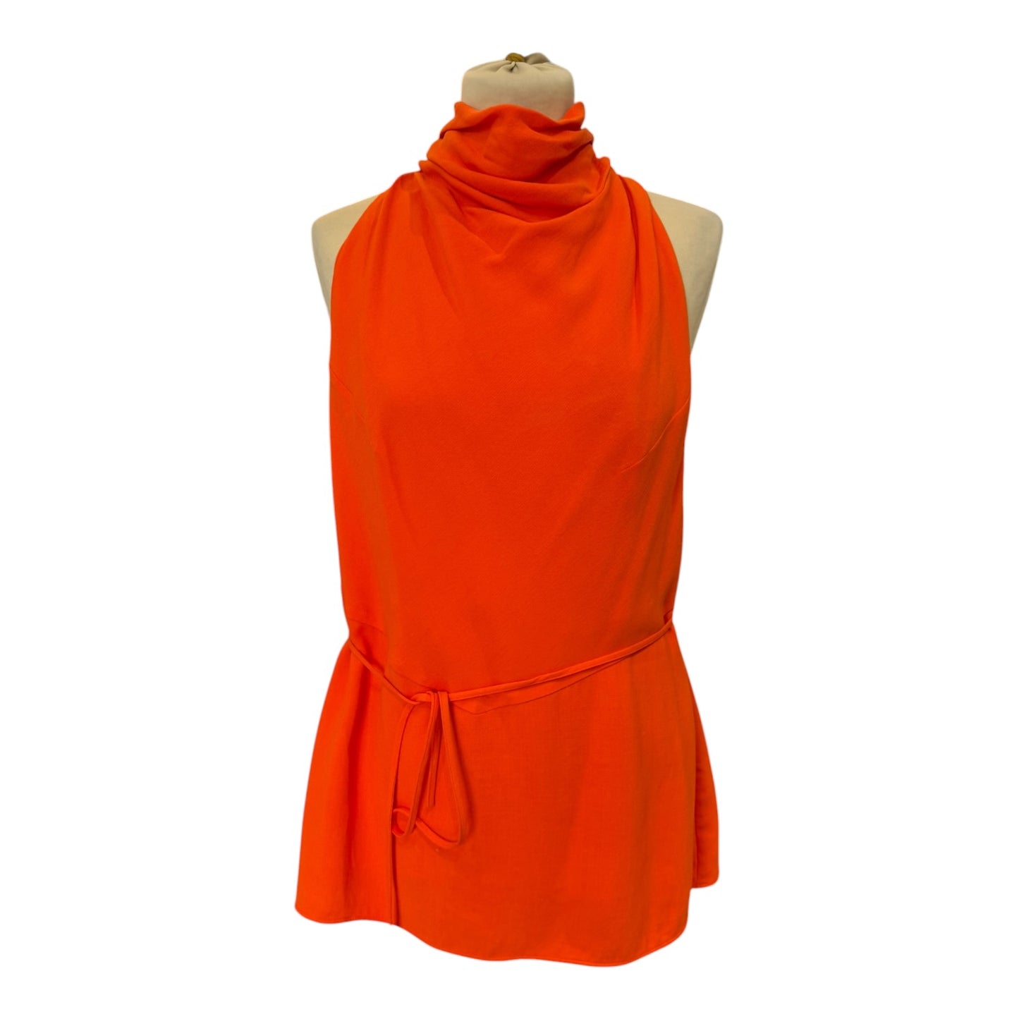 Tove Frida Tie Detailed Crepe Top - 12/14