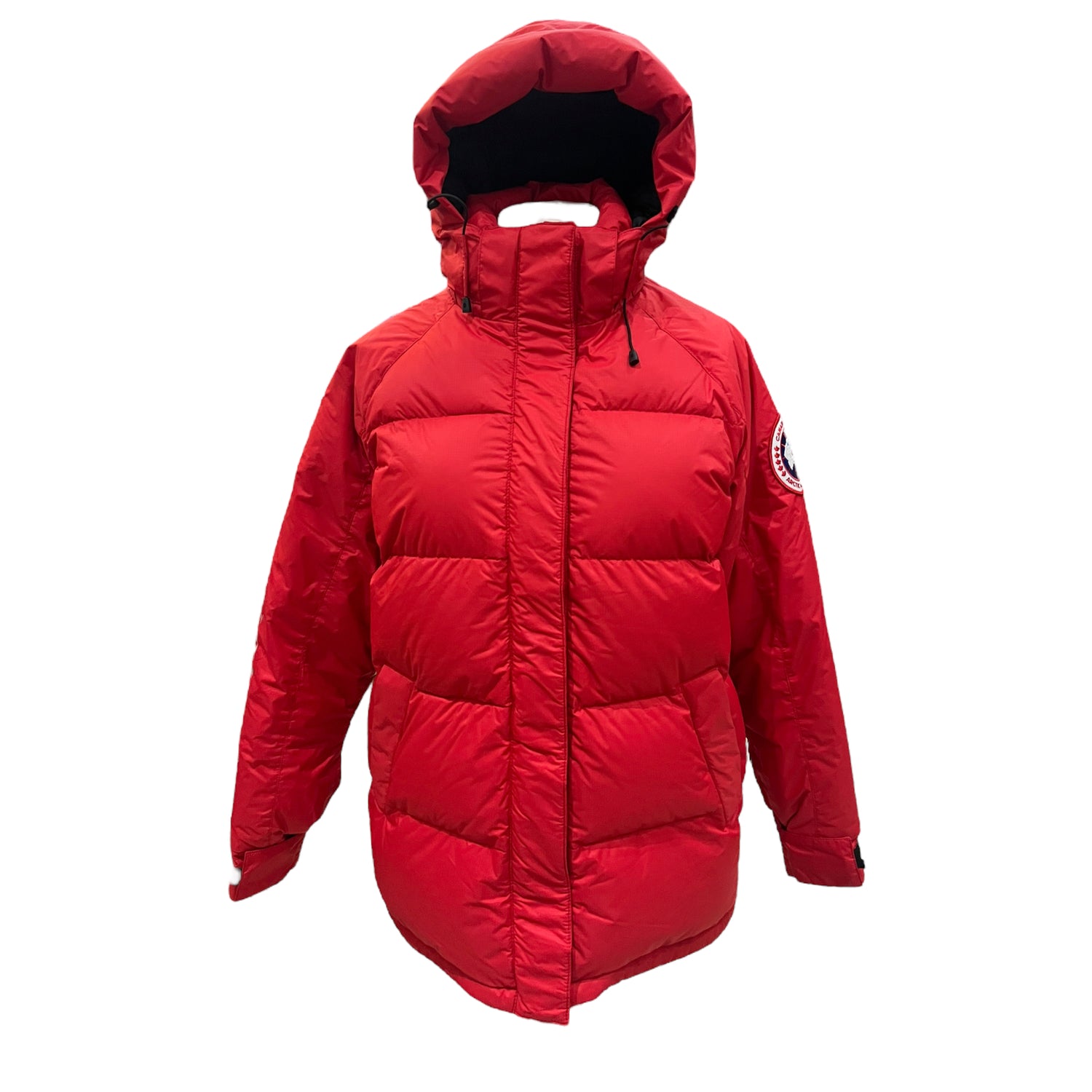 Red canada on sale goose jacket