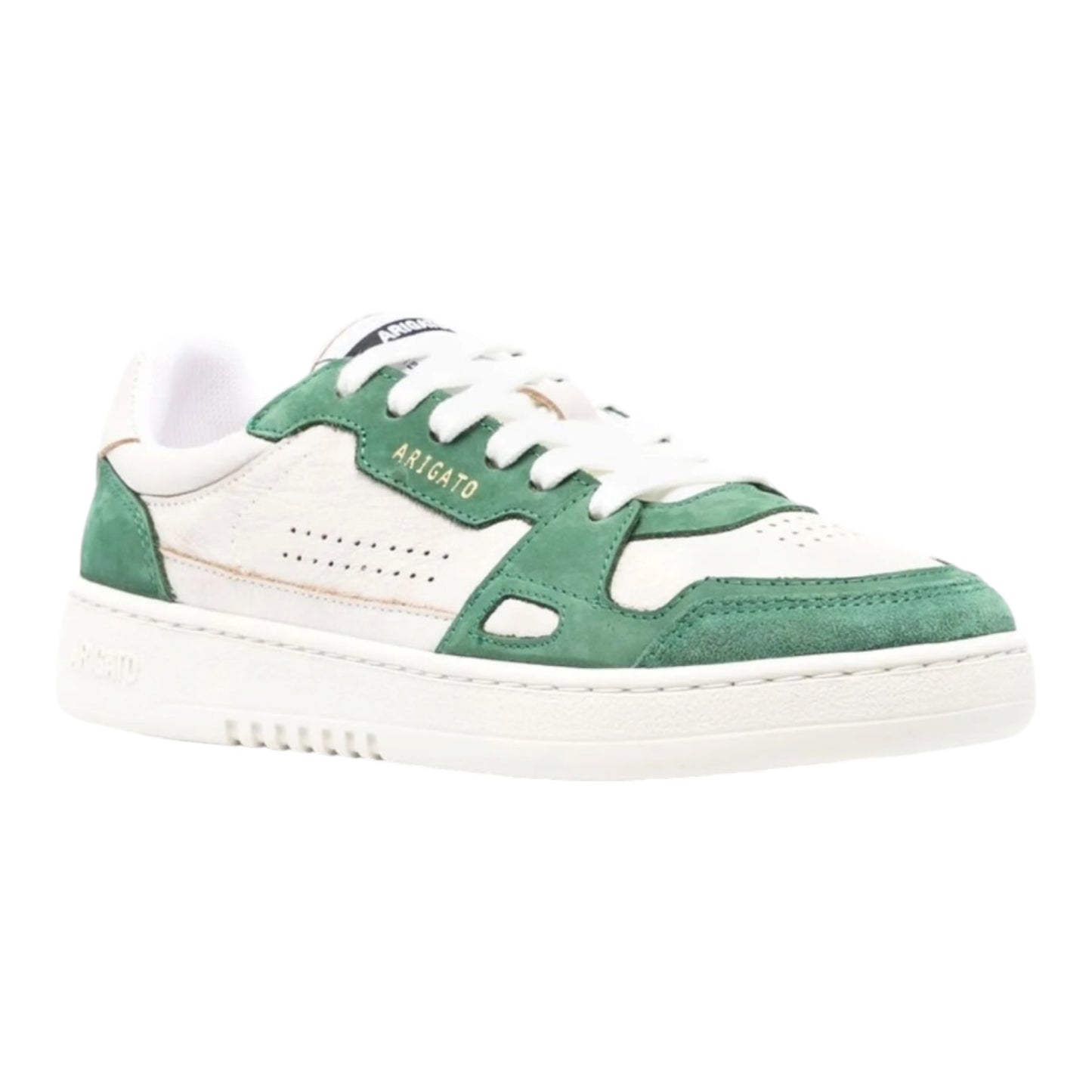 Axel Arigato Green and White Dice Low Top Sneakers - 40/6.5