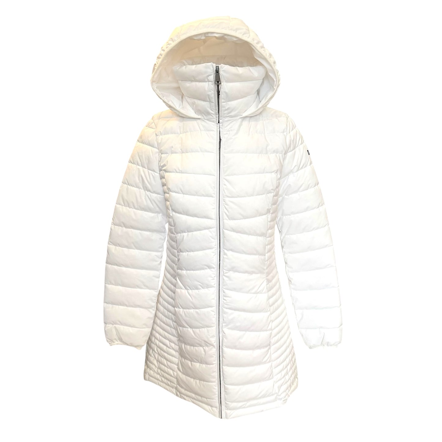 DKNY White Padded Coat - 10