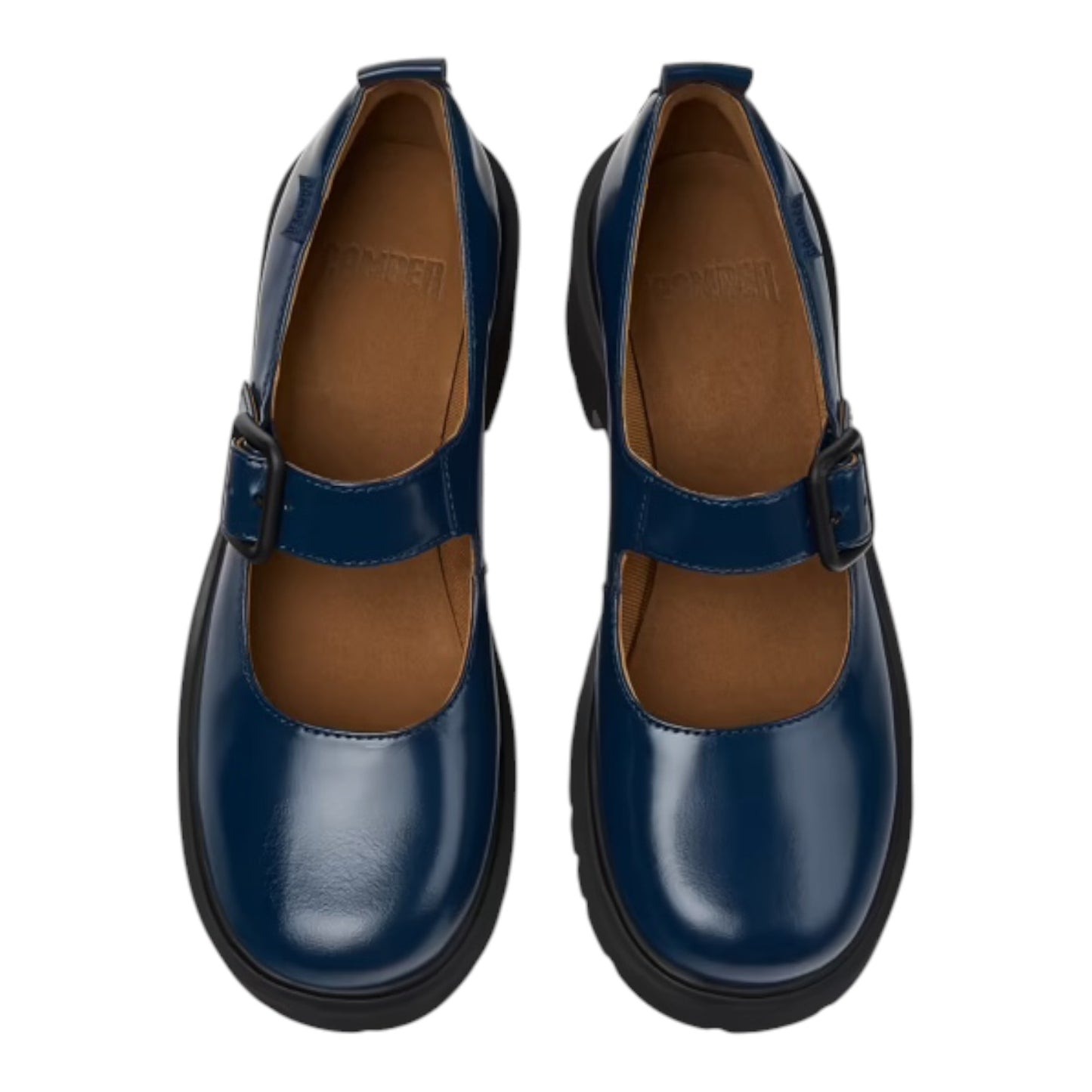 Camper Blue Milah Mary Jane Heels - 37 - NEW