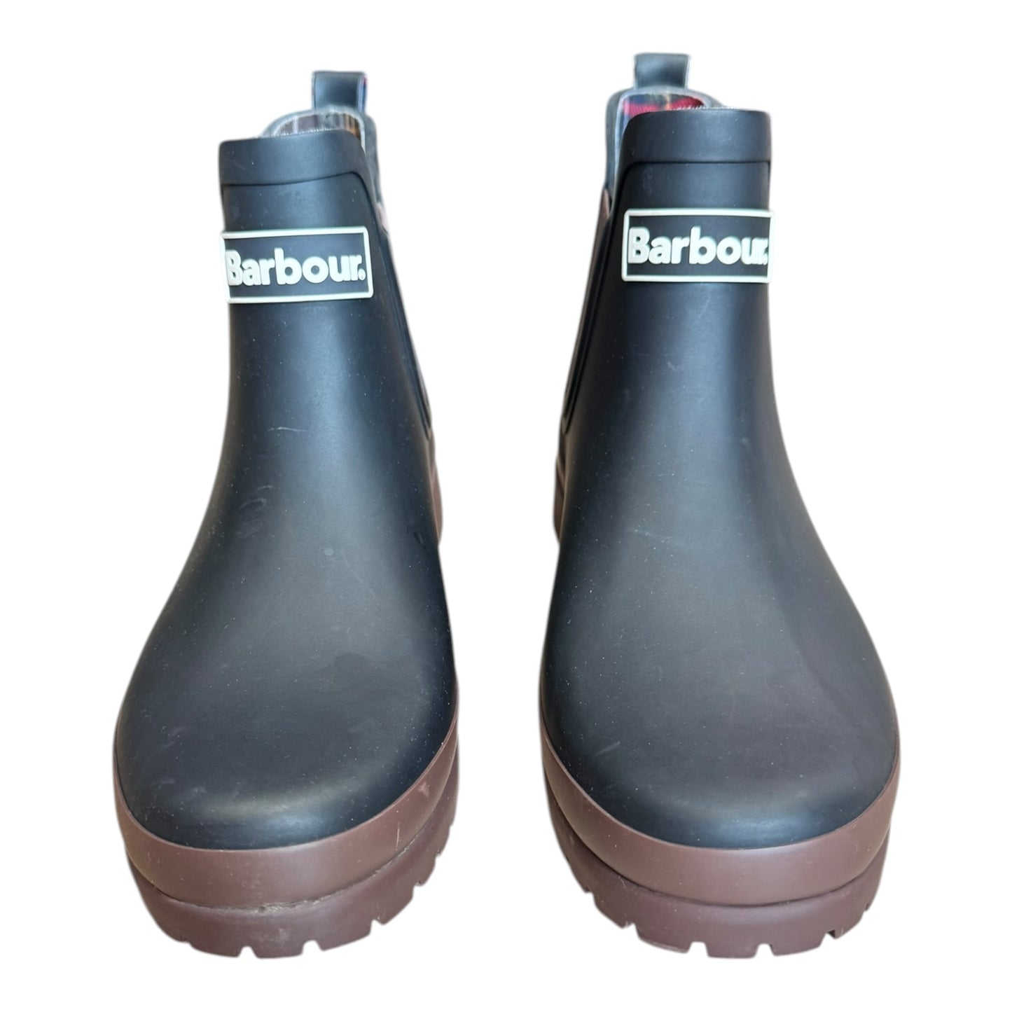 Barbour Black Mallow Chelsea Wellington Boots - 5 - NEW