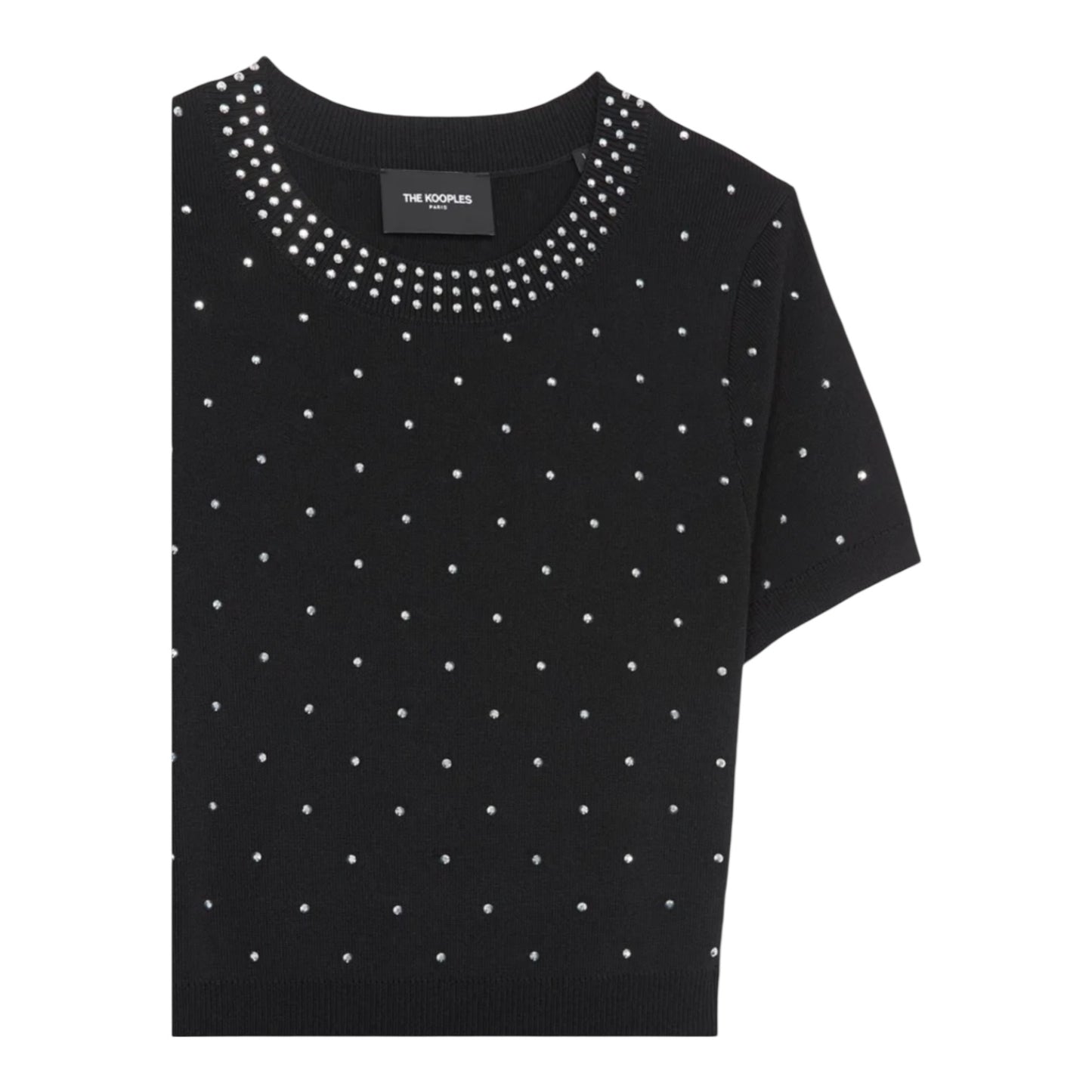 The Kooples Black Silver Studded Dress - 8