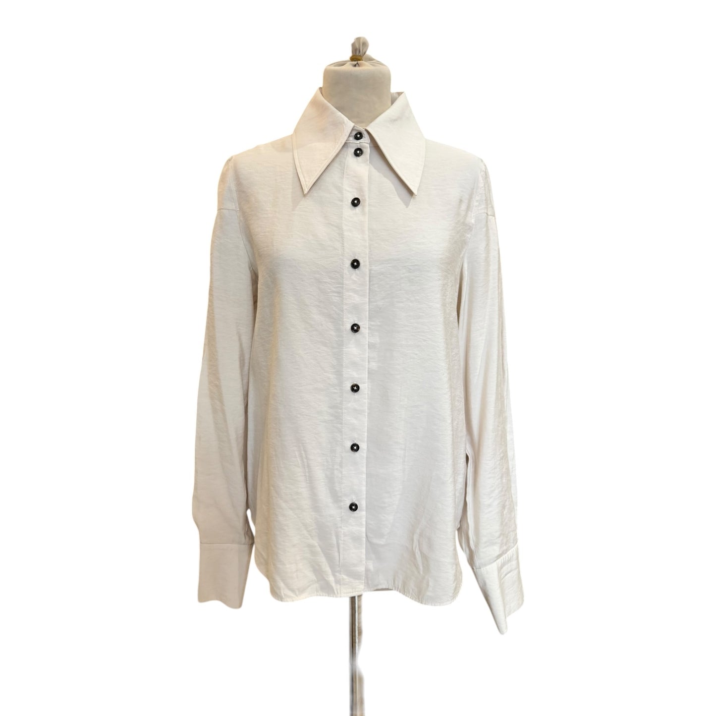 COS Oversized Collar Long-Sleeve Shirt - 8/10