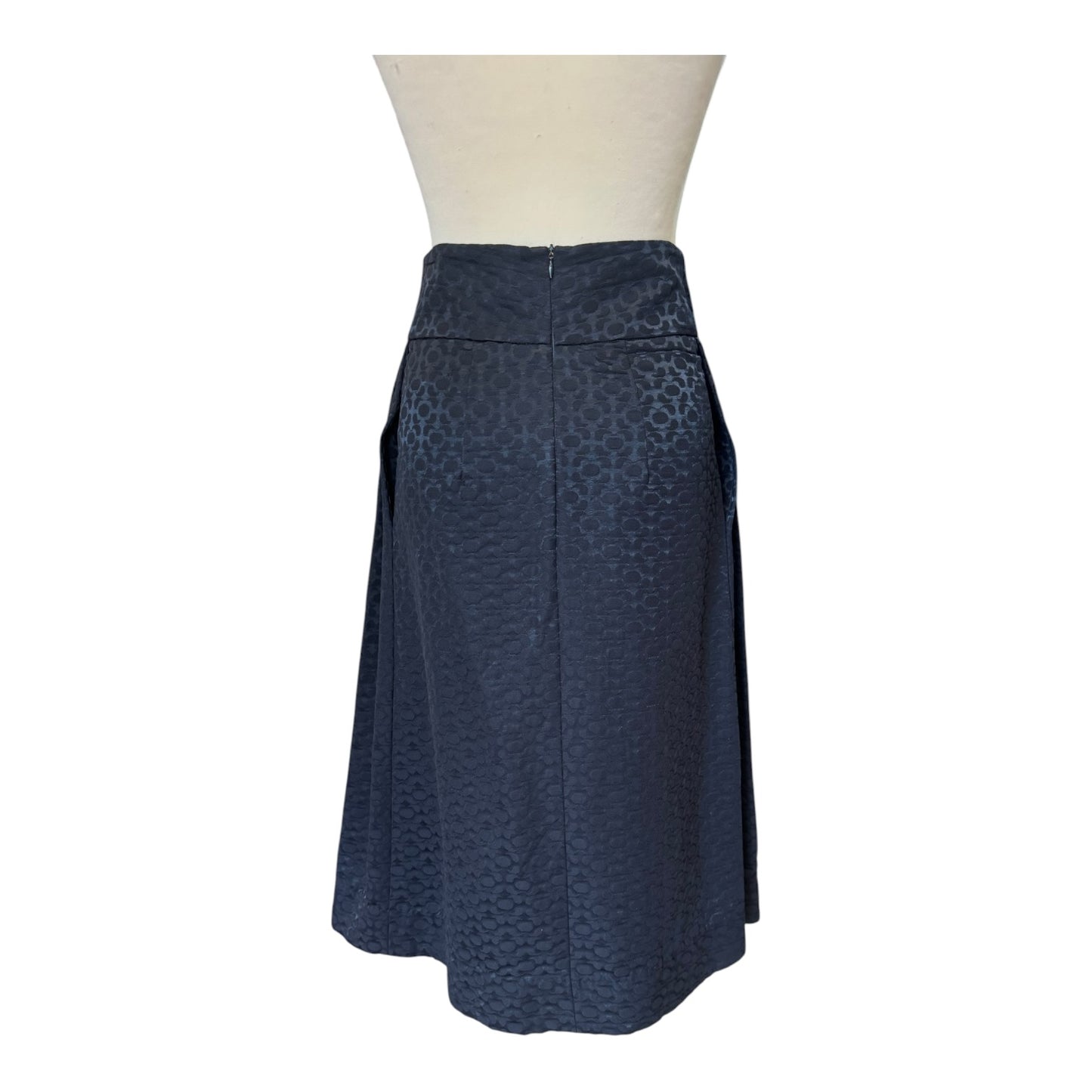 Studio Nicholson Black A Line Jacquard Skirt - 6/8