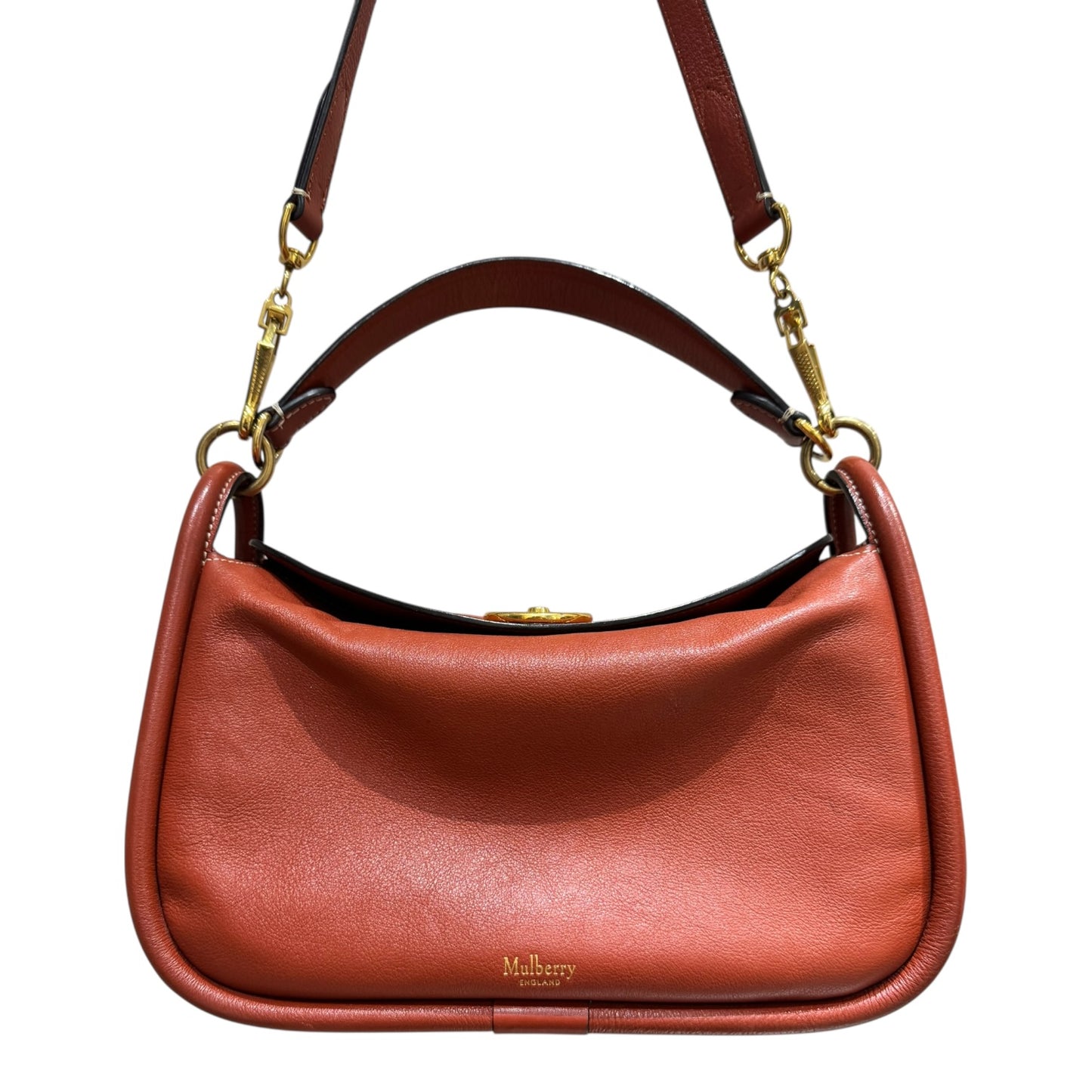 Mulberry Small Leighton in Rust