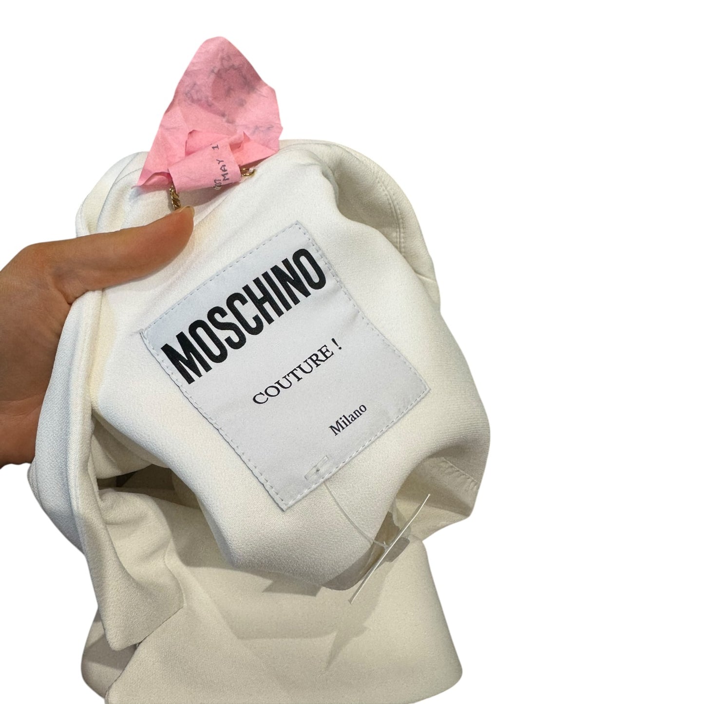 Moschino Couture White Blazer Gilet - 10/12