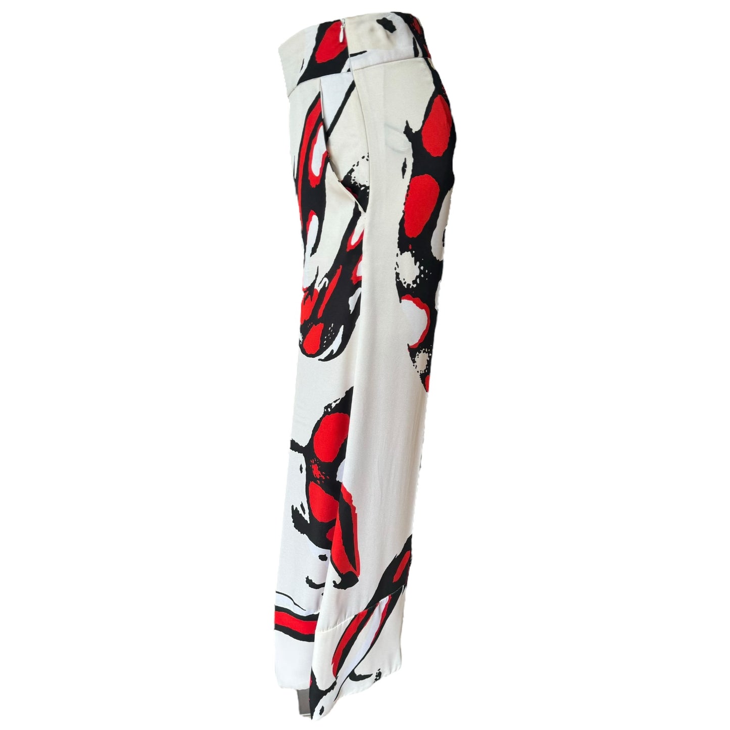 Malene Birger Cream and Red Trousers - 8