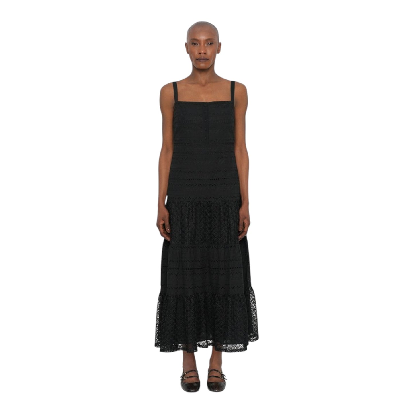 Marella Bavero Black Day Dress - 12