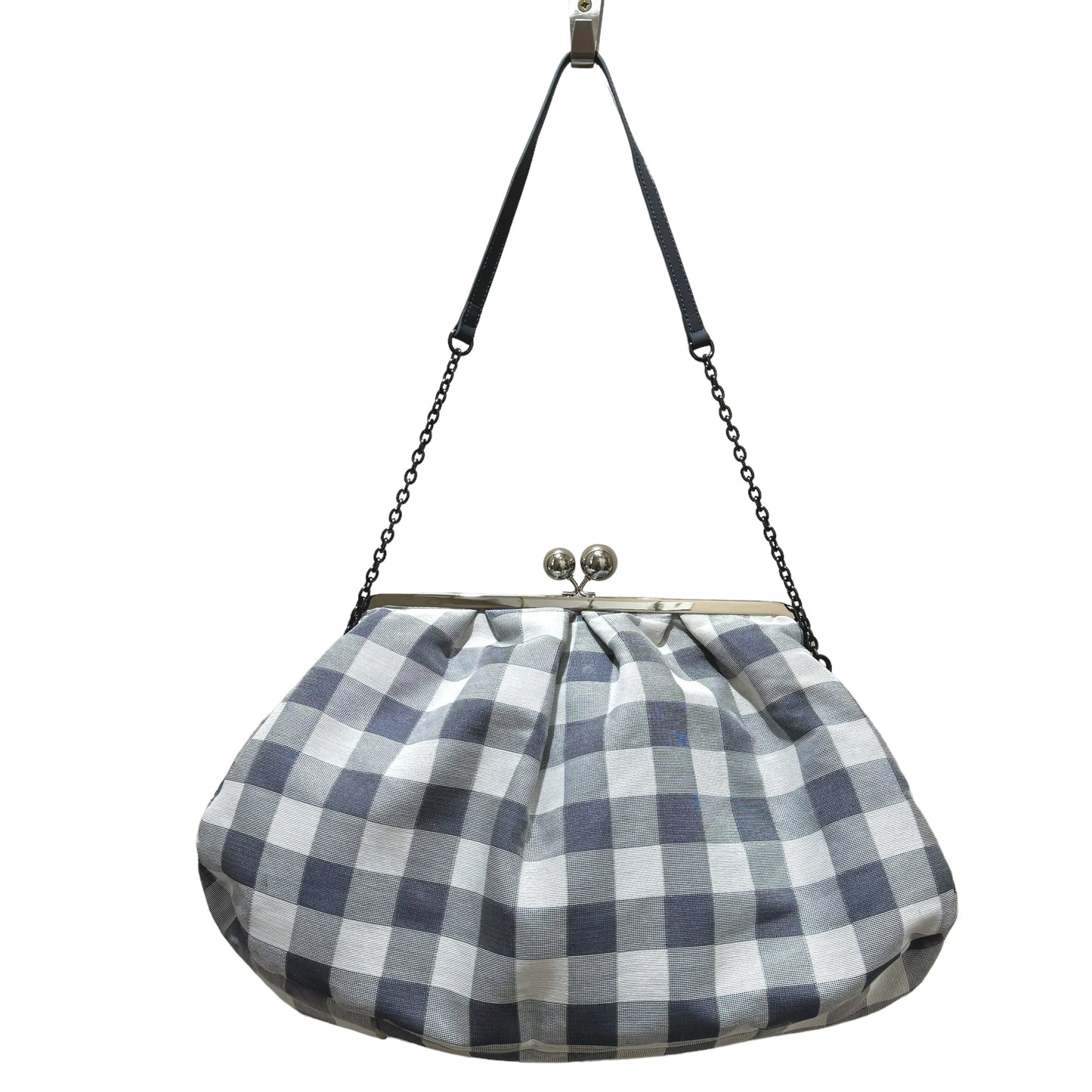 Weekend Max Mara Grey Gingham Bag