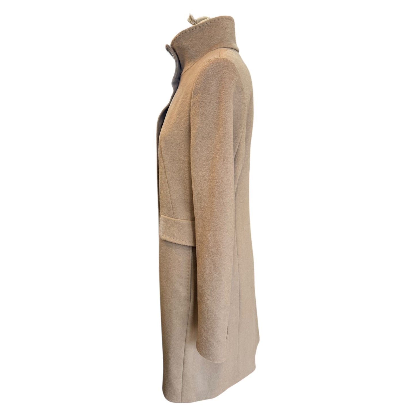 Max Mara Studio Wool Camel Coat - 10