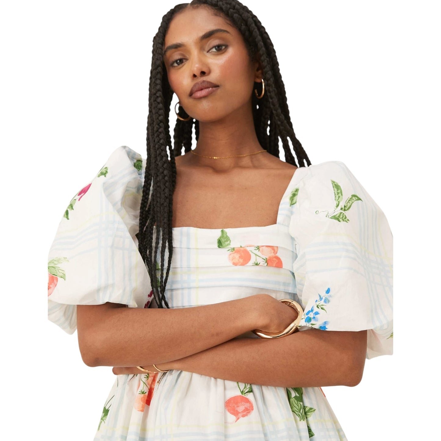 Nobody's Child Nova Puff Sleeve Mini Dress - 10