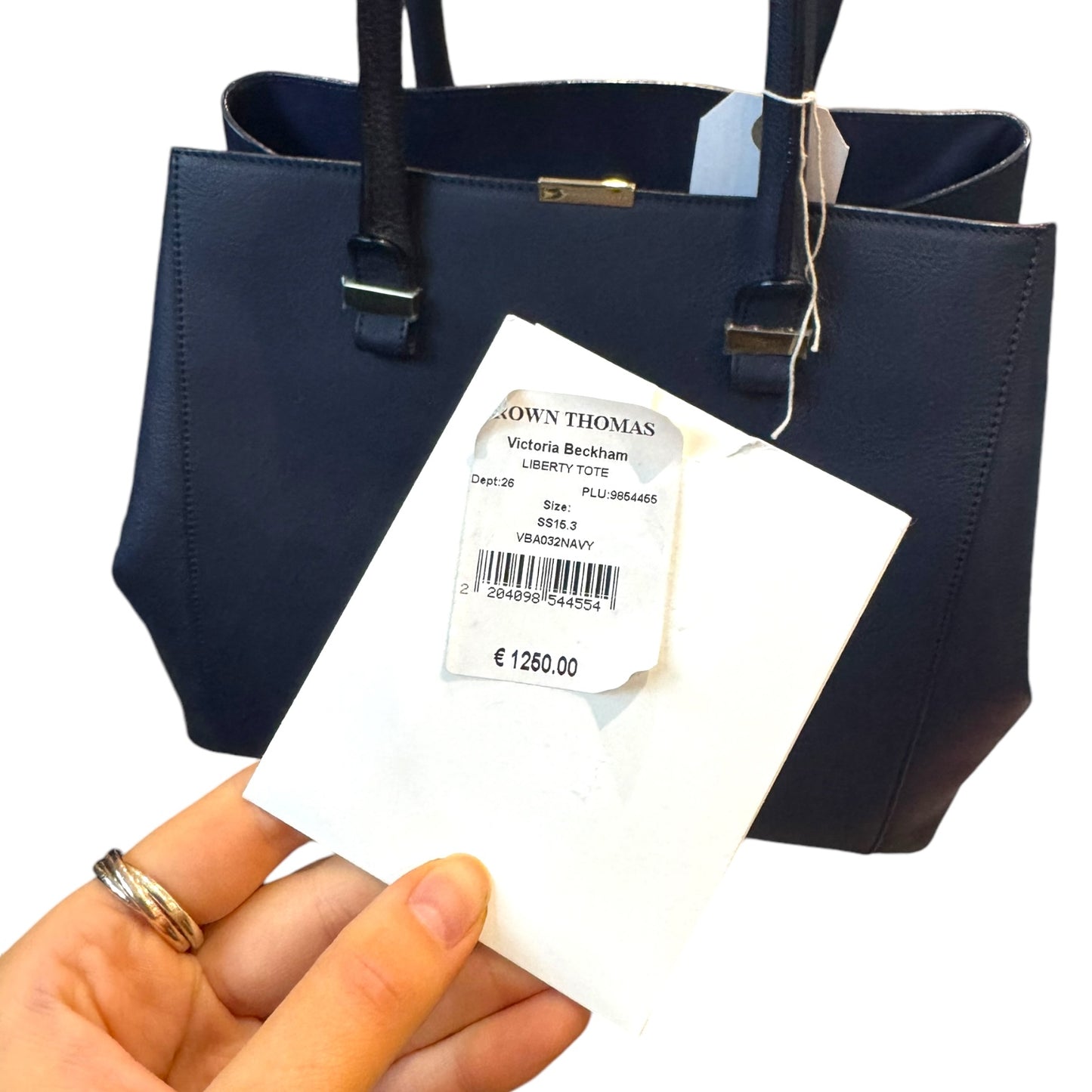 Victoria Beckham Navy Bag