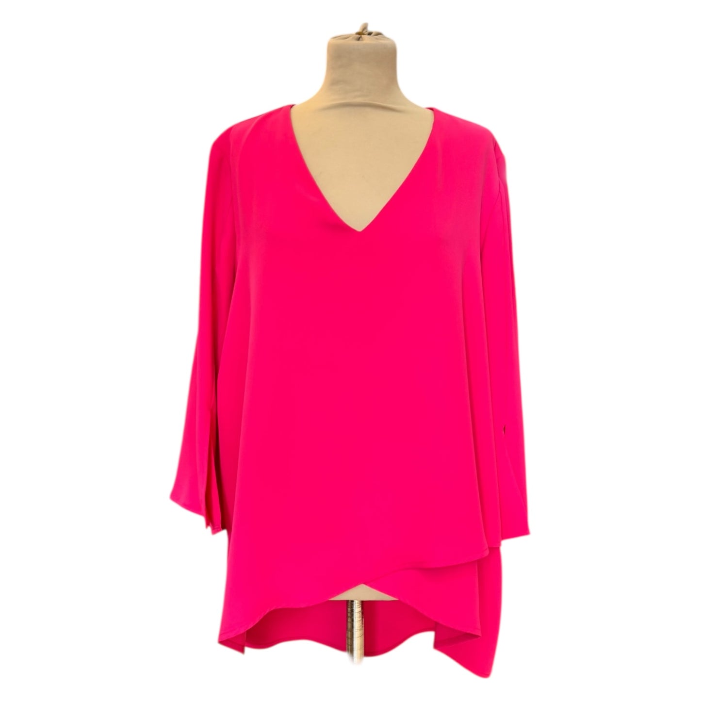 Joseph Ribkoff Pink Long Sleeve Top - 16