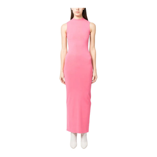 Sport Max Pink Open Back Dress - 10
