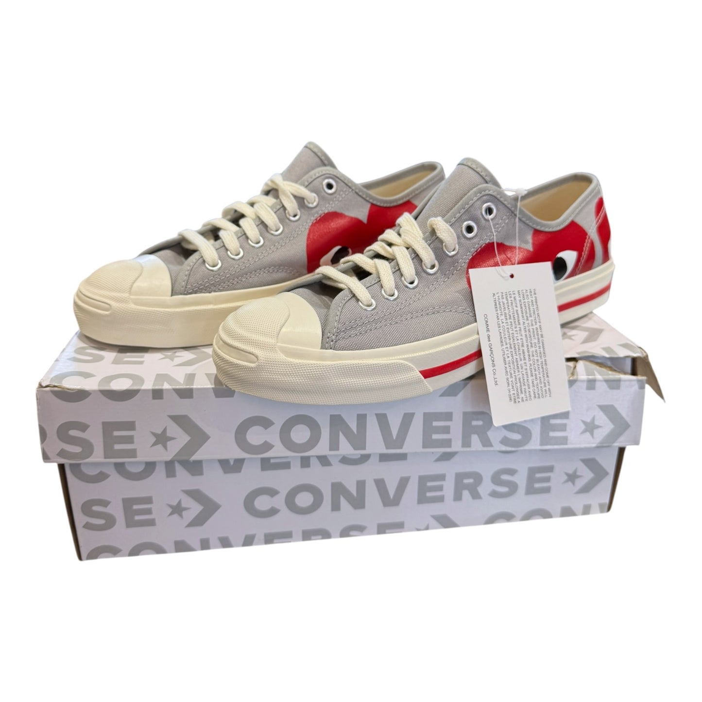 Comme des Garcons X Converse Jack Purcell Trainers - 42/7.5 - NEW