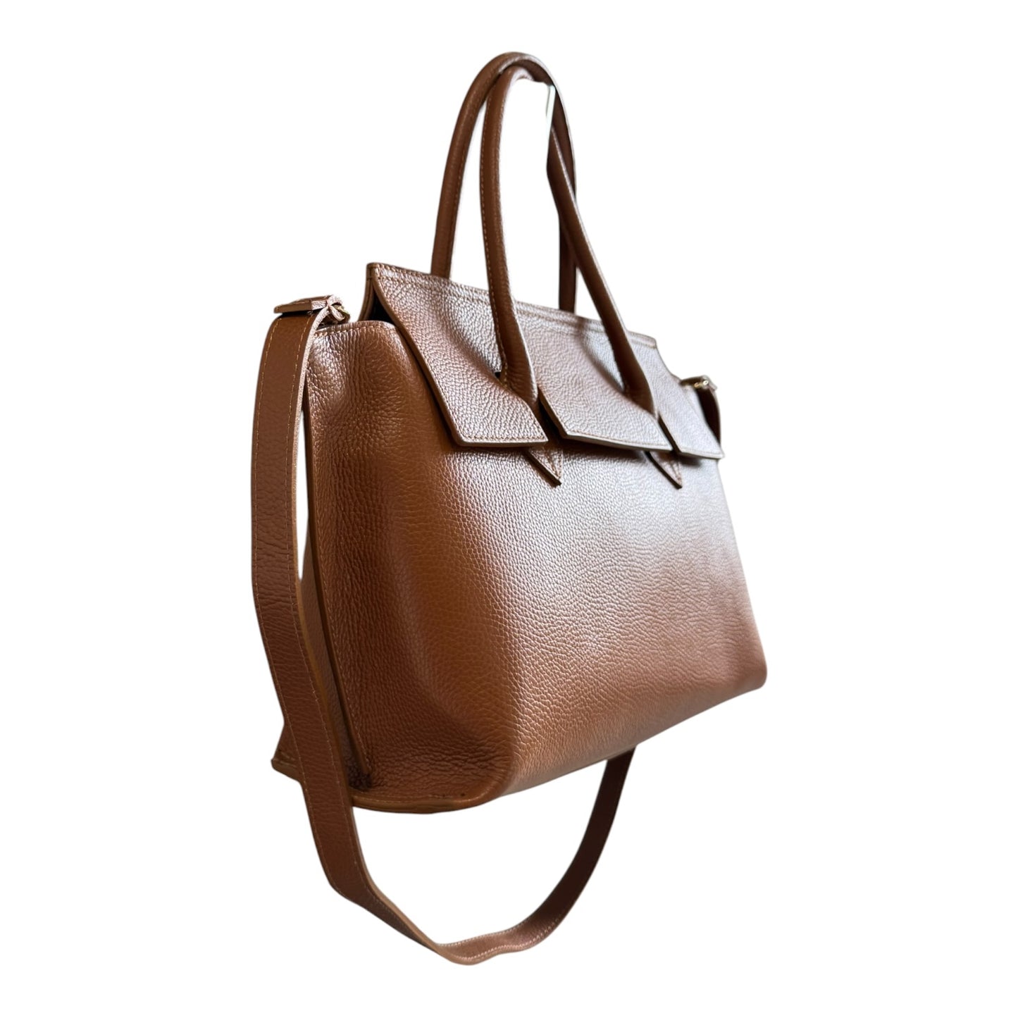 Borse N Pelle Tan Leather Bag