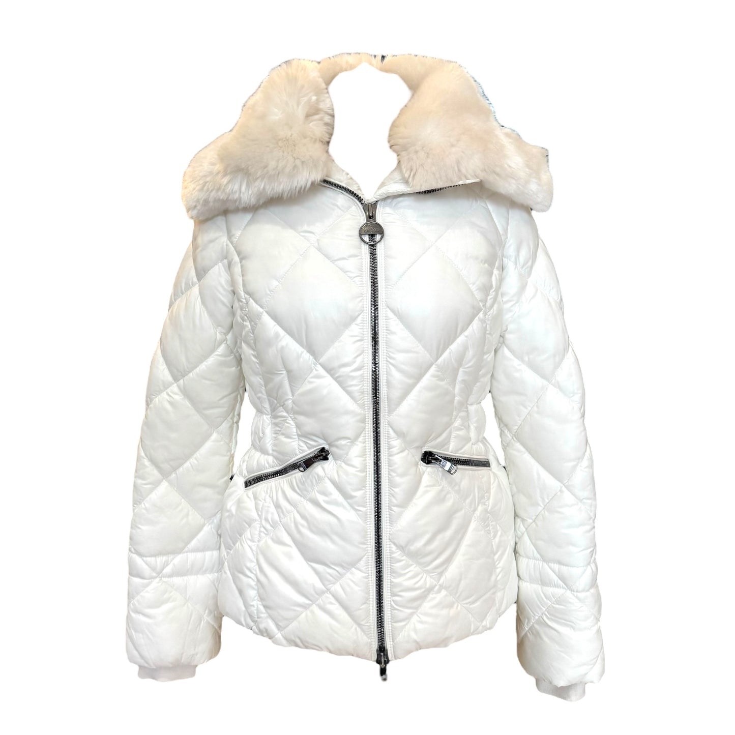 Barbour White Padded Jacket - 10