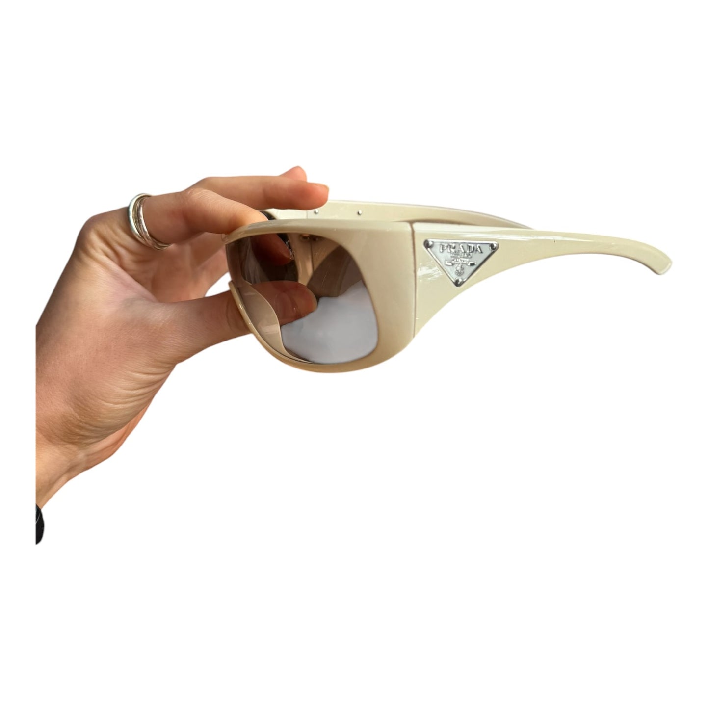 Prada Cream Sunglasses