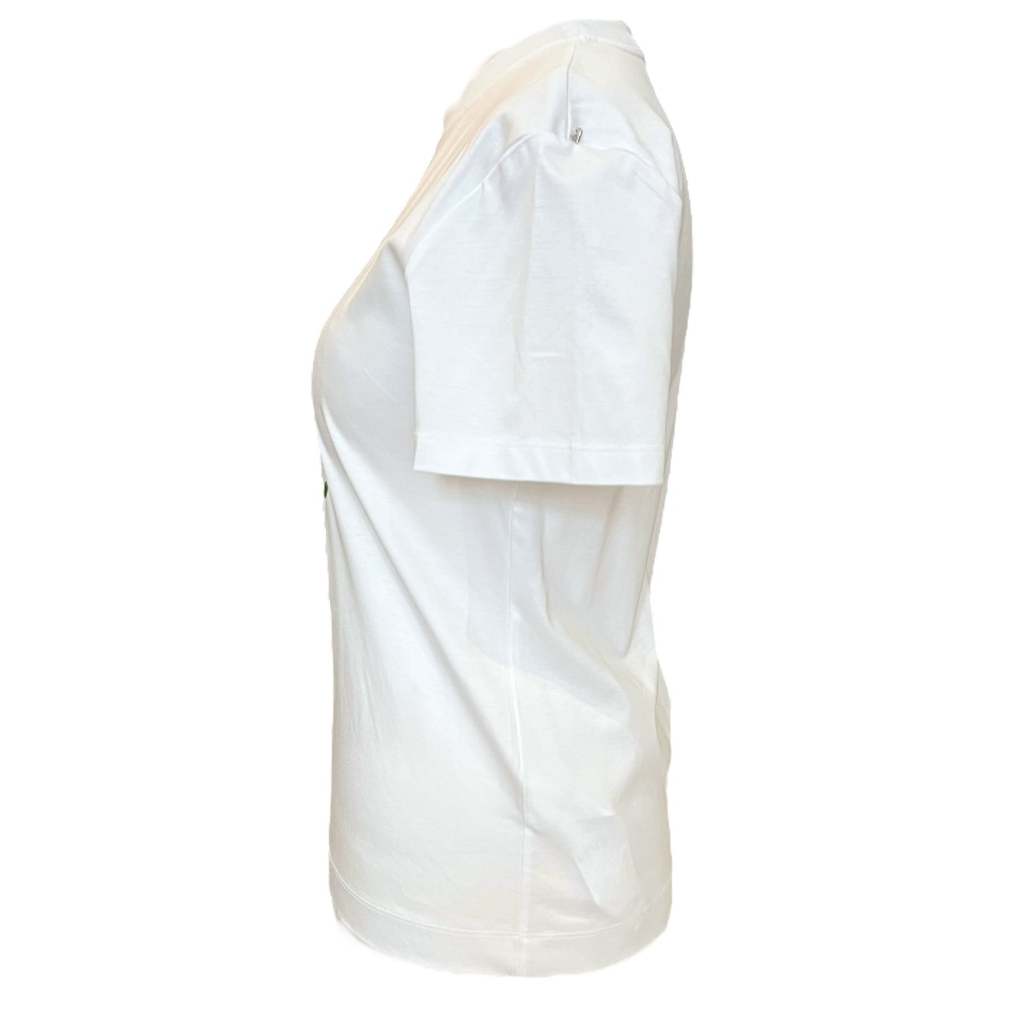 SportMax White Floral T Shirt - 10