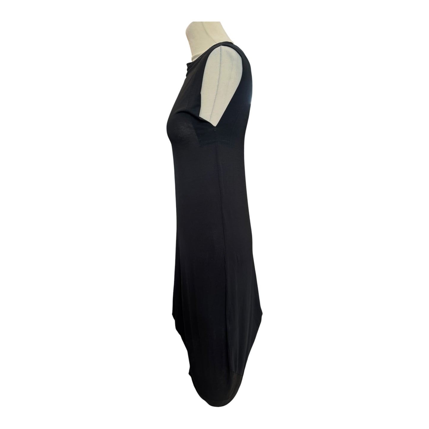 Vivienne Westwood Black Asymmetric Midi Dress - 10