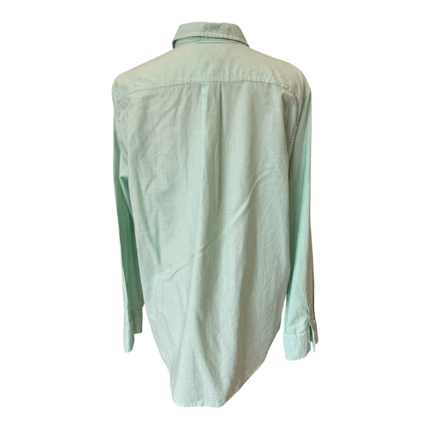 Everlane Green Stripe Shirt - 12