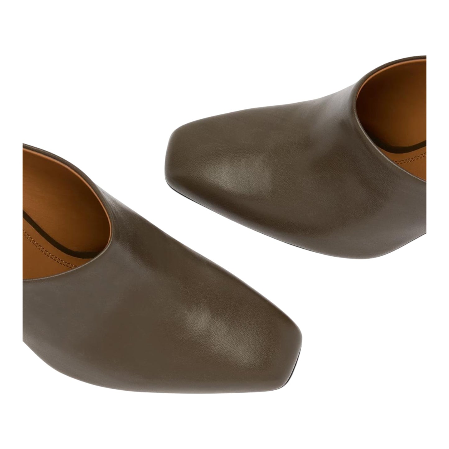 Russell & Bromley Olive Haymoor Mule Wedge Mule - 38/5 - NEW