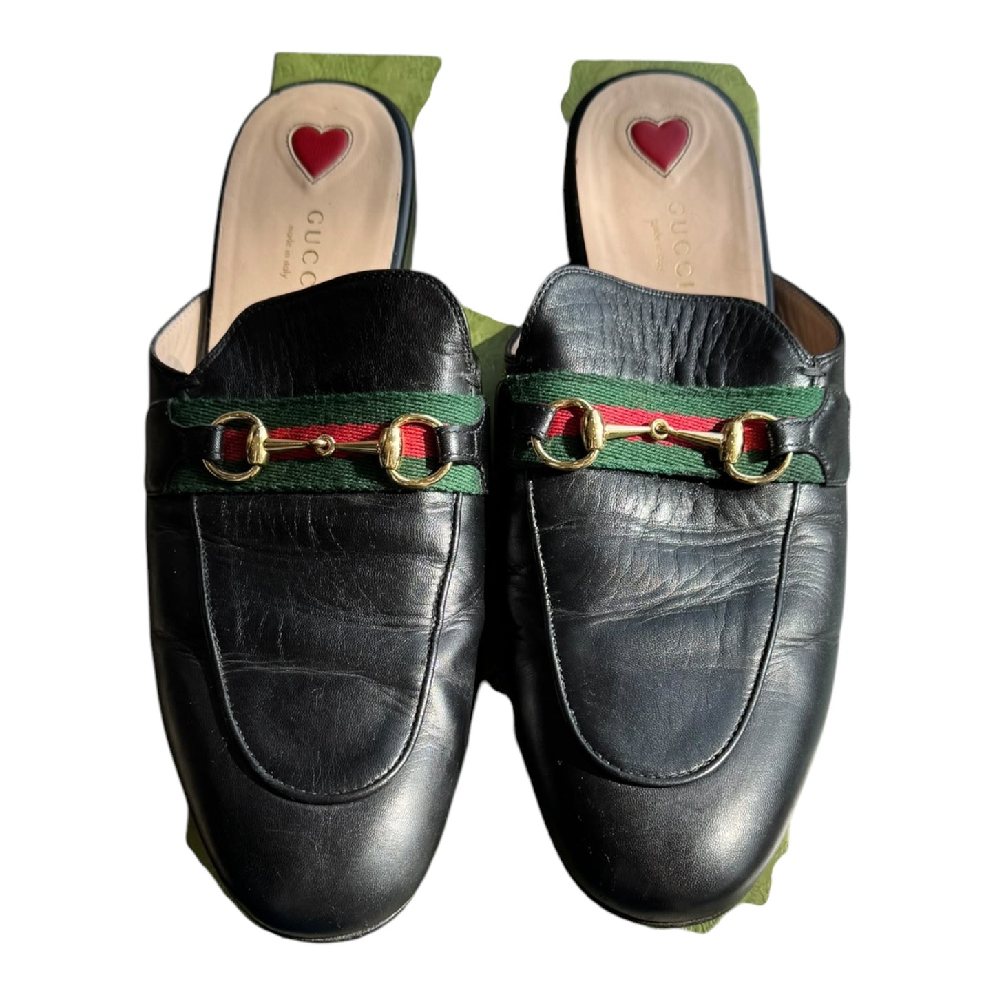 Gucci Princetown Horsebit Loafers - 40.5 / 7.5