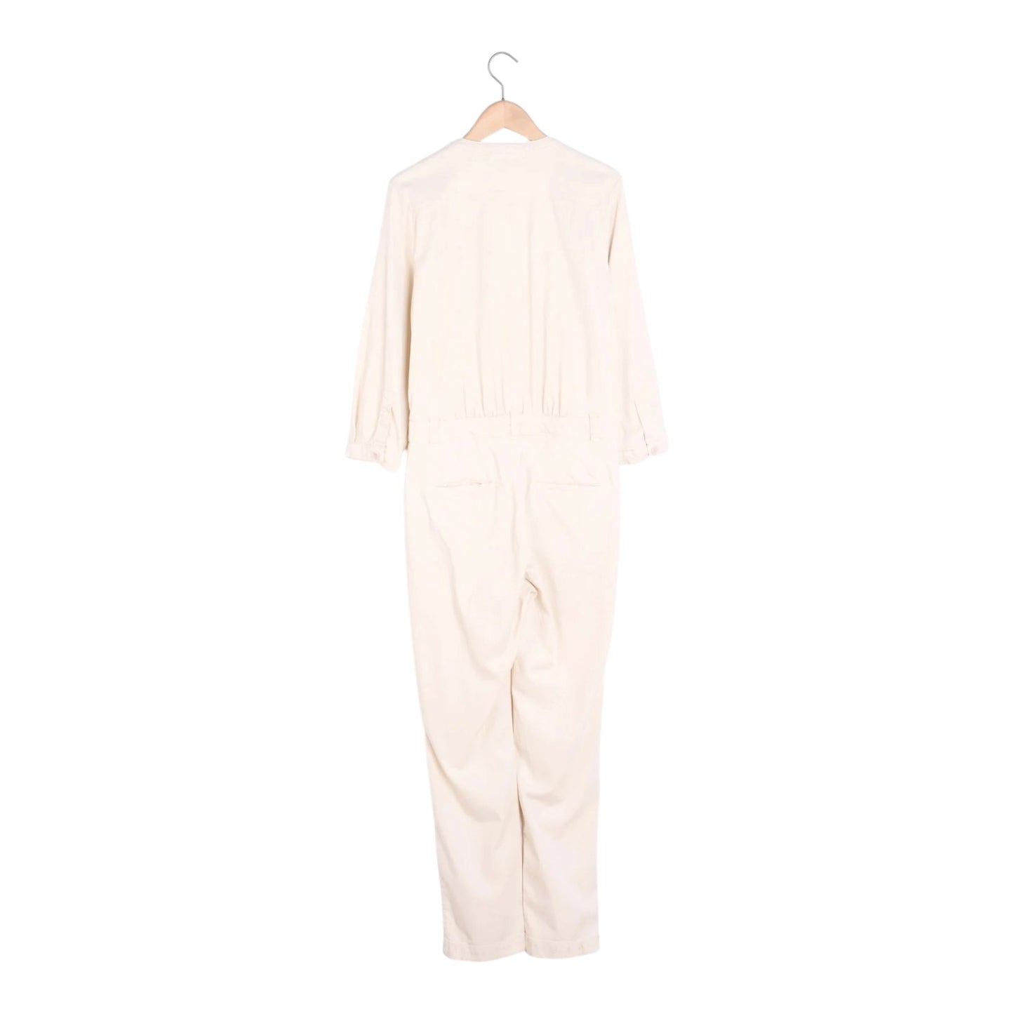 Ba&sh Cream Jumpsuit - 10