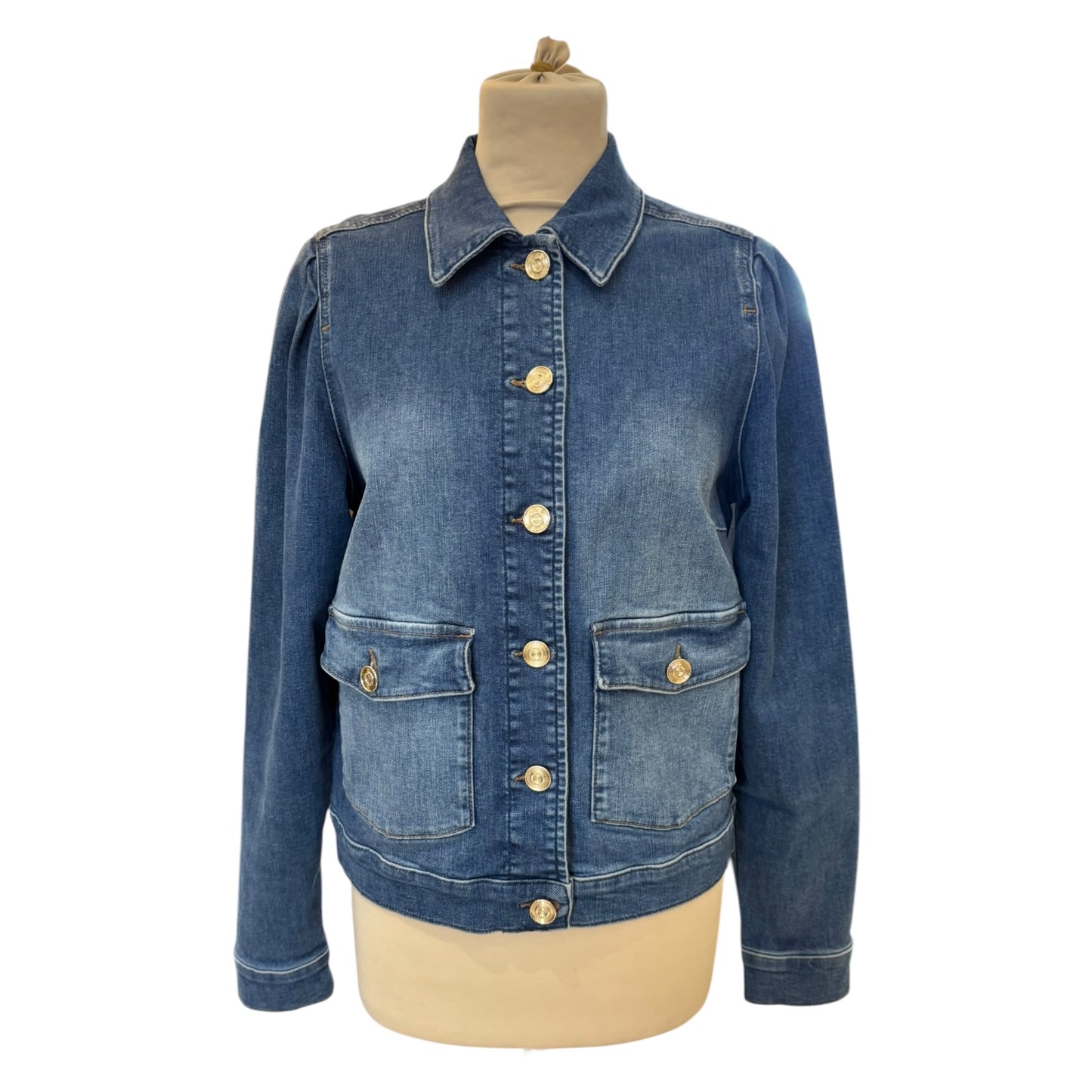 Mos Mosh Aiden Puff Denim Jacket - 10