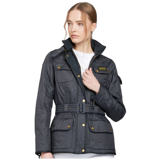 Barbour Navy Women's Polarquilt Jacket - 12