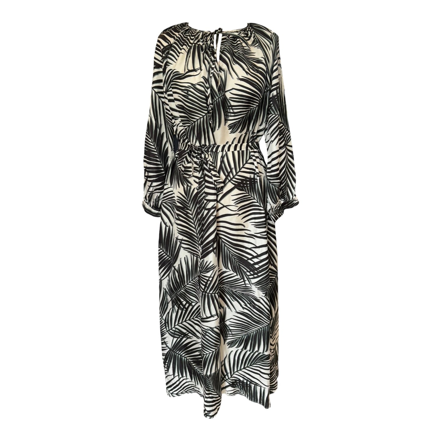 Boss Leaf Print Shirt Dress - 12/14