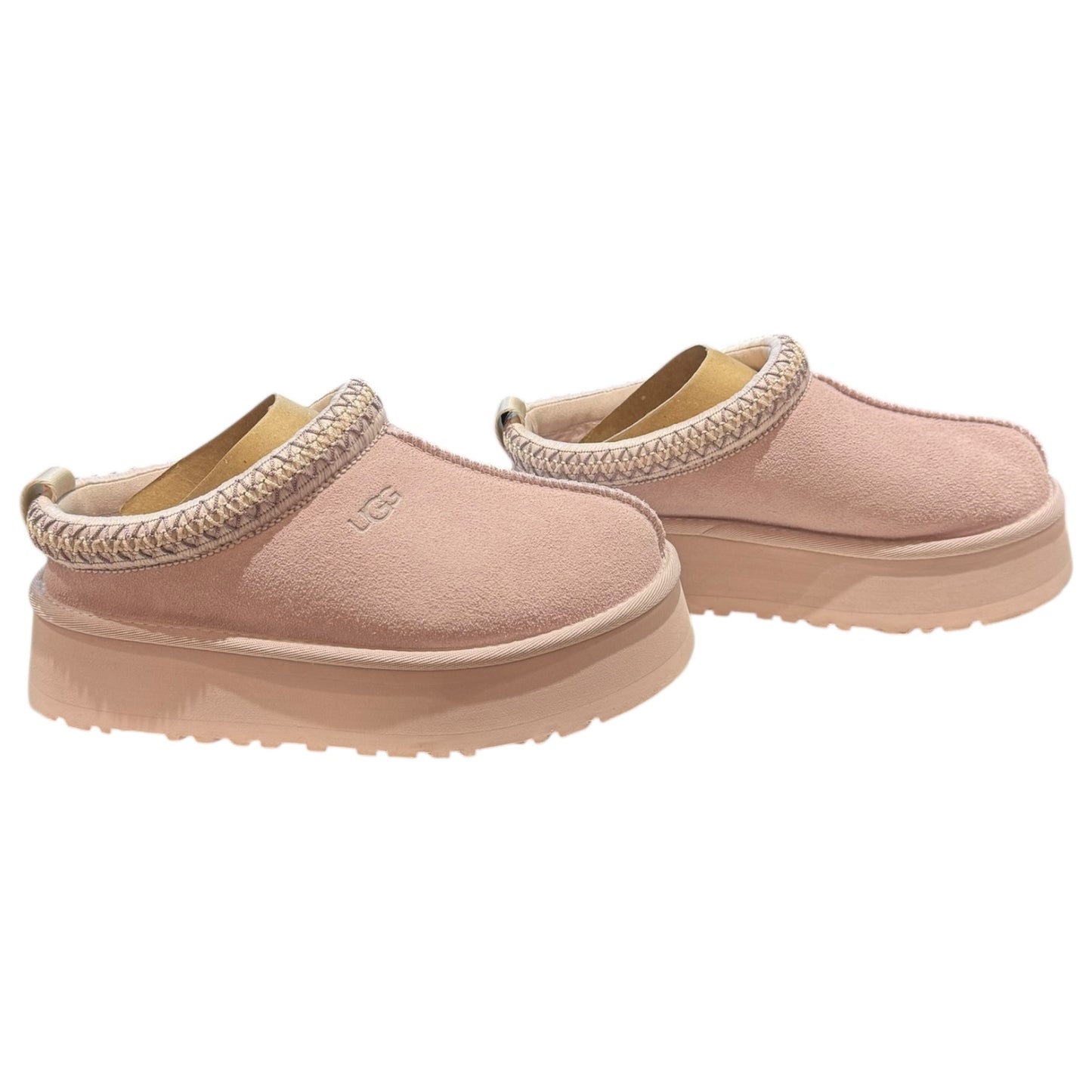 Ugg Tazz Platform in Pale Pink Bay Fog - 38/5 - NEW