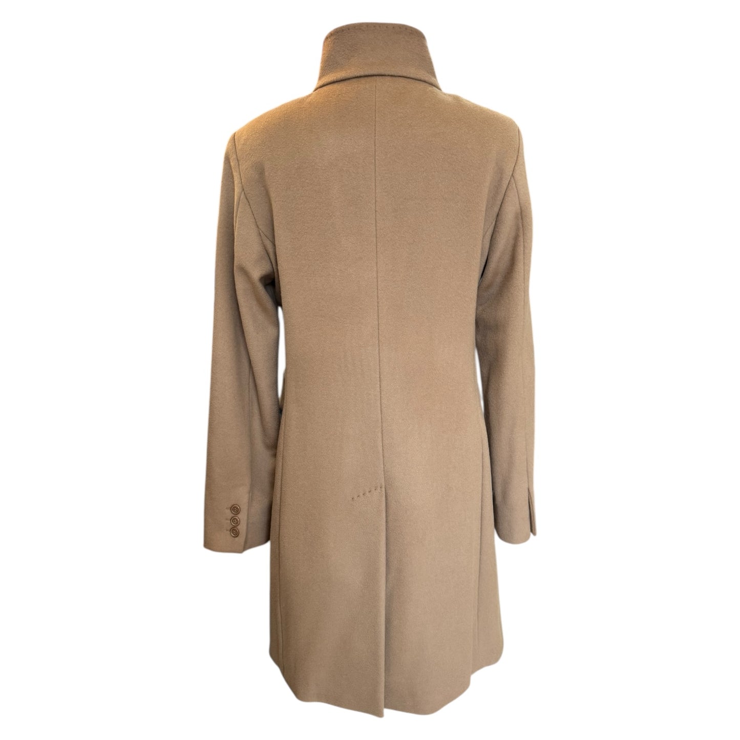 Max Mara Studio Wool Camel Coat - 10