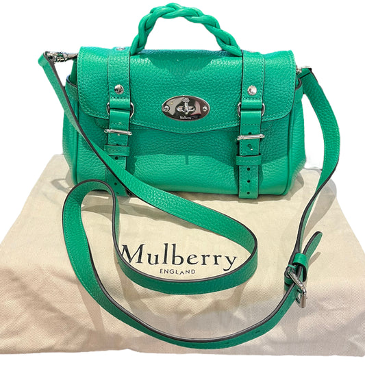 Mulberry Alexa Green Crossbody Bag