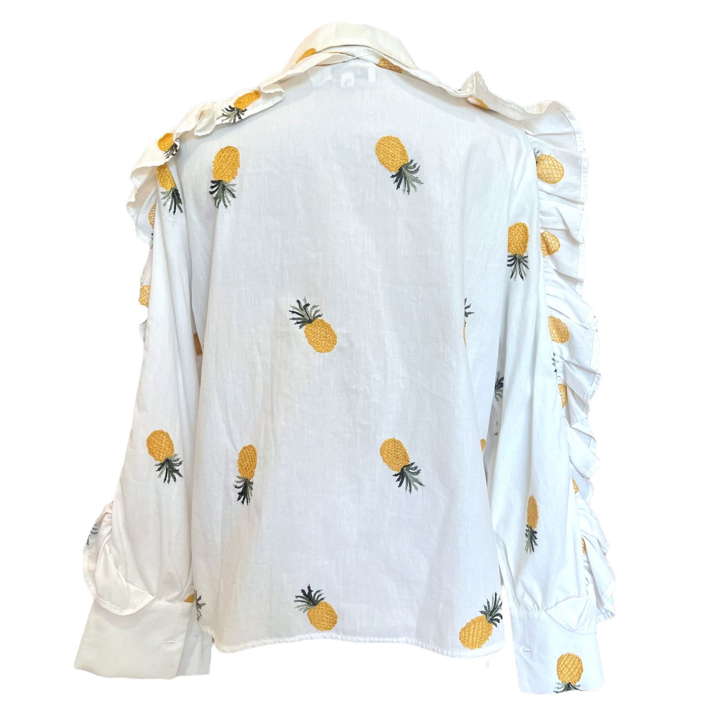 Jovonna White Pineapple Shirt - 12