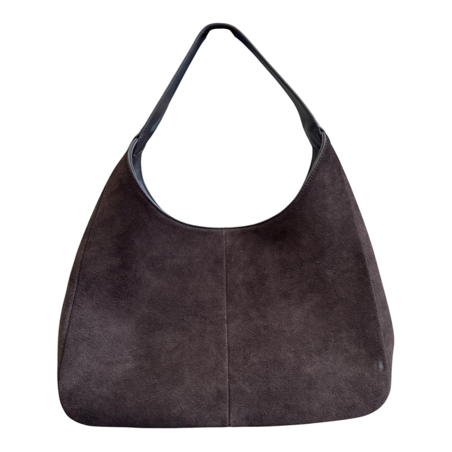 Jigsaw Brown Suede Hobo Shoulder Bag - NEW